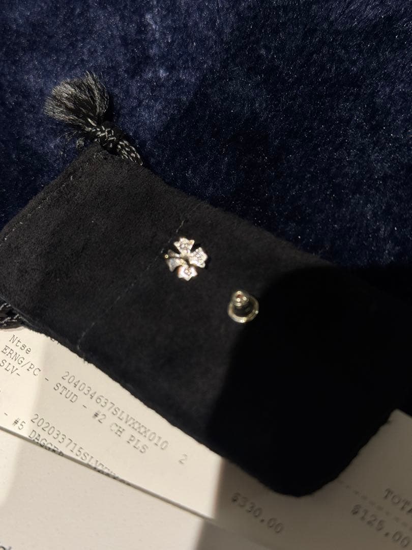 クロムハーツ　CHプラススタッドピアス