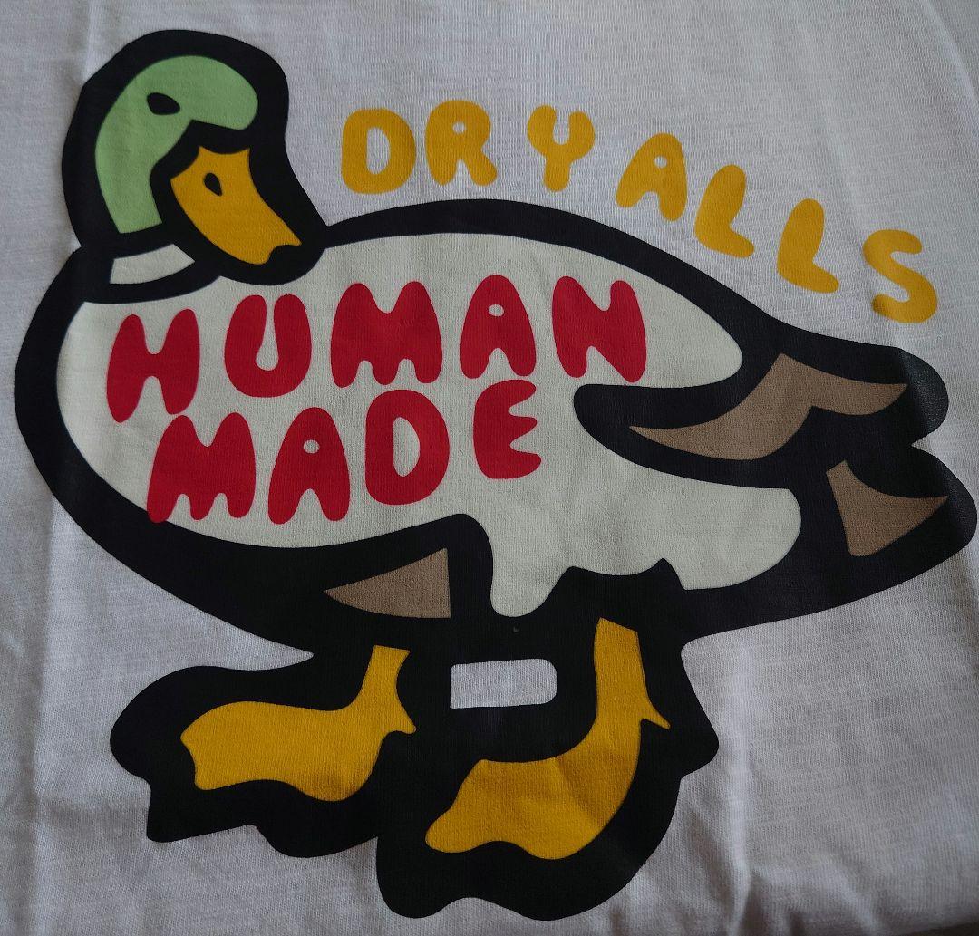 HUMAN MADE ヒューマンメイド　ダックプリント 白　Tシャツ　M