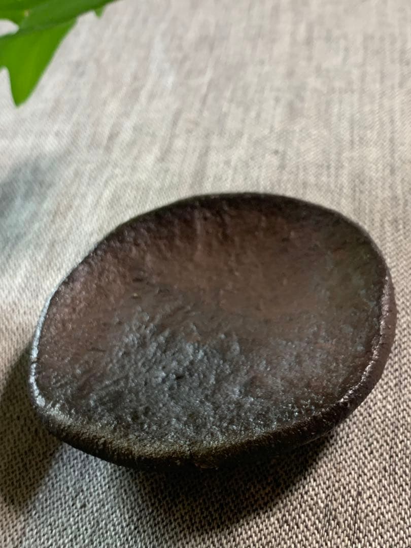 小野哲平　焼き締め　初期作品　希少　侘び寂び　美品　円錐足　手捻り　禅