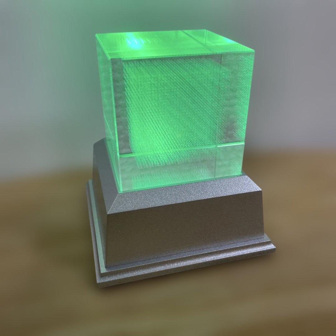 丸山修寛　3Dカバラシリーズ「ダ・ヴィンチキューブ　メサイア」＋専用LEDライト