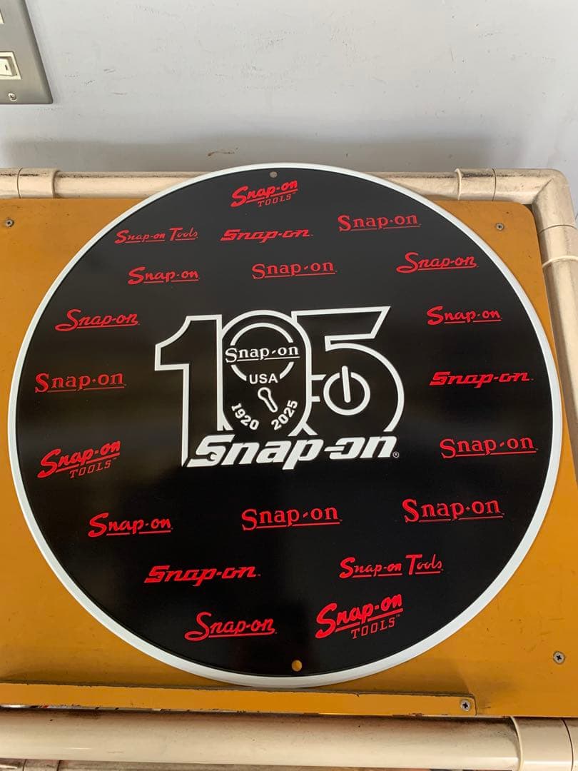Snap-on 105周年記念 サイン インテリアボード