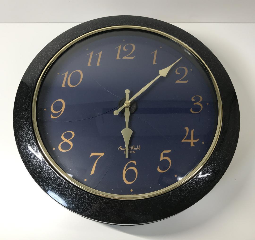 【良品】スモールワールド エクロールS からくり掛け時計 リズム