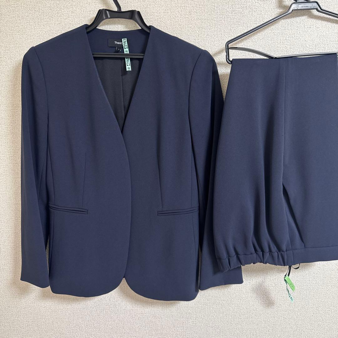 Theory ビジネススーツ 上下セット ネイビー