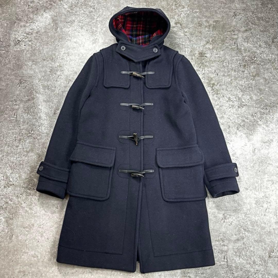 ロンドントラディション ダッフルコート ネイビー 紺 36 替えトグル付き