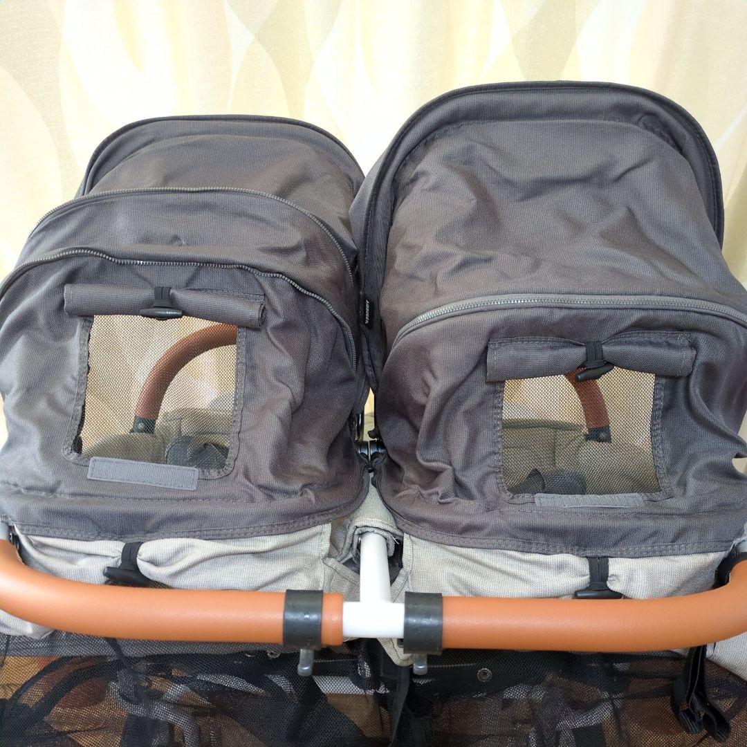 エアバギー ココダブルEX フロムバース 二人乗りベビーカー 双子ベビーカー