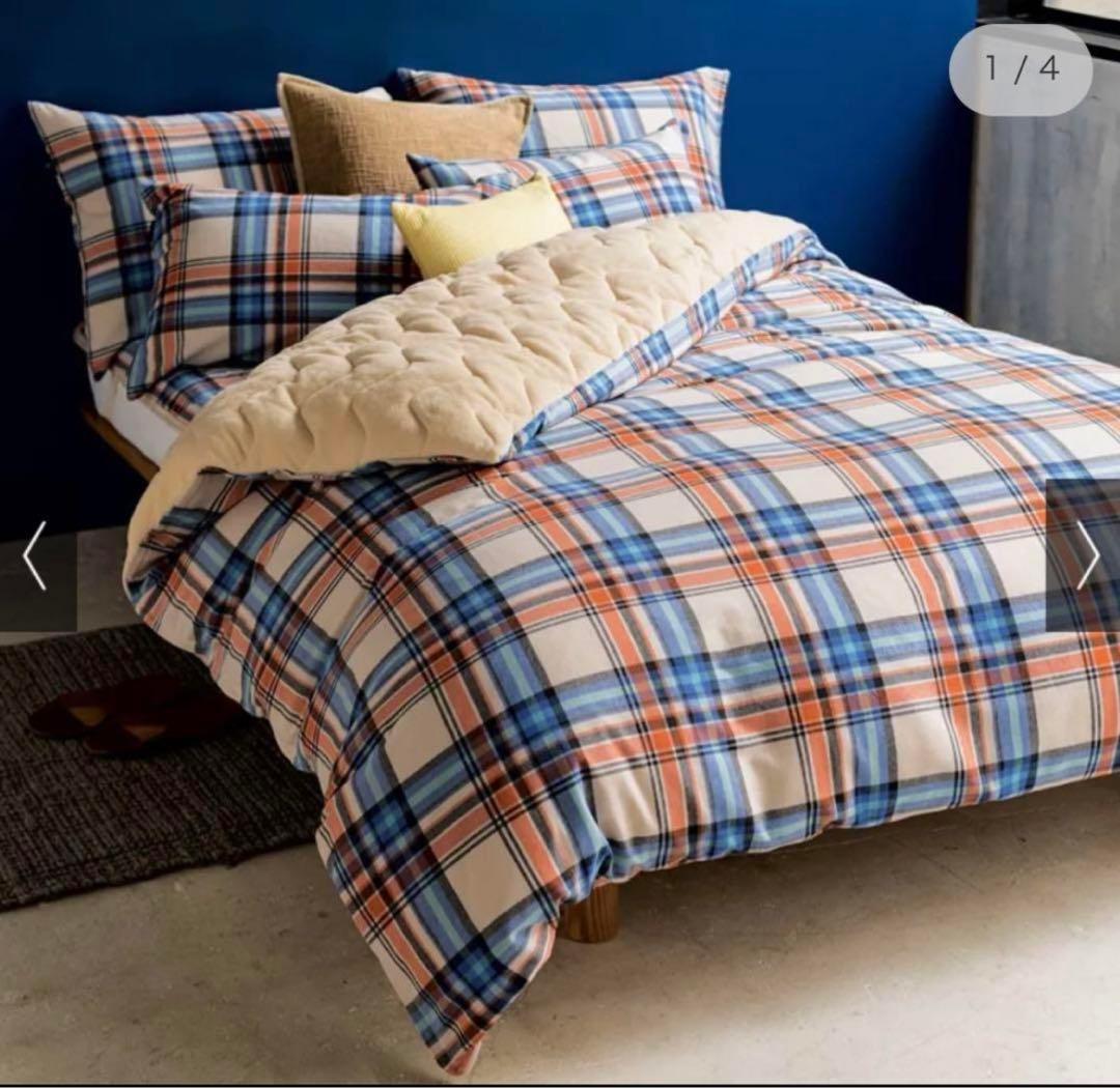 Peter MacArthur/ピーターマッカーサー タータンチェック掛けカバー