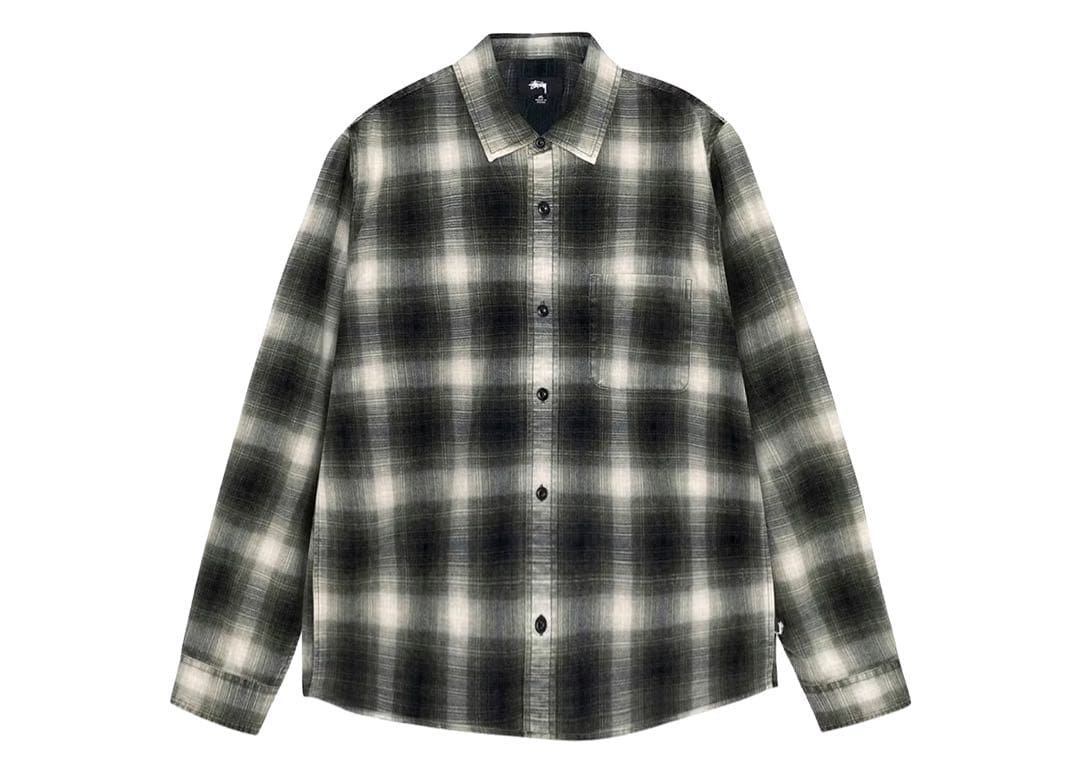 トップス 24aw Stussy ROCCO FLANNEL PLAID SHIRT