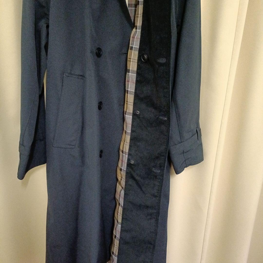 未使用 タグ付き Barbour トレンチコート2Layer 40 ネイビー