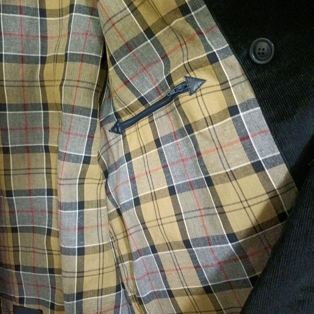未使用 タグ付き Barbour トレンチコート2Layer 40 ネイビー