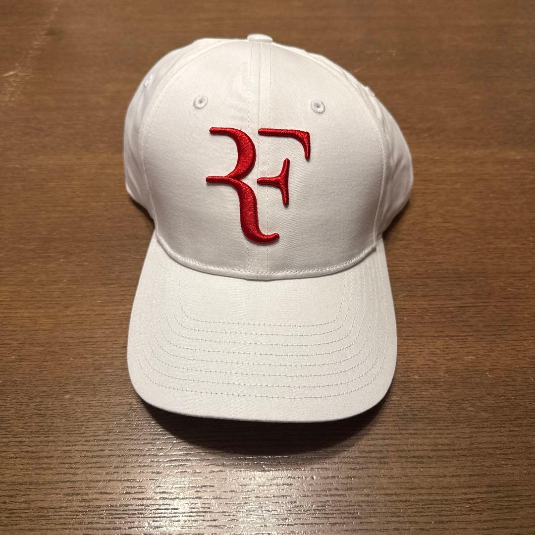 ユニクロ　フェデラー　RF 帽子　00 ホワイト　新品タグ付