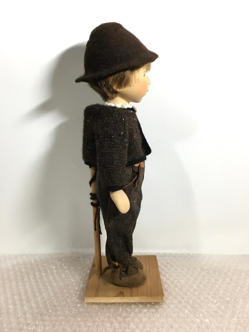 ○[美品] ポングラッツ人形 オールウッド pongratz 木製人形37cm