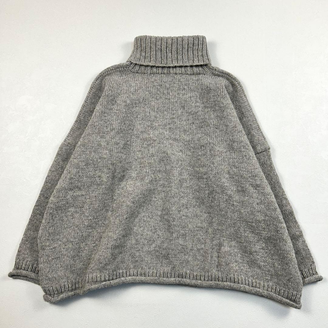 北欧暮らしの道具店utilite 美品 ペルーハイランド タートルネックニット