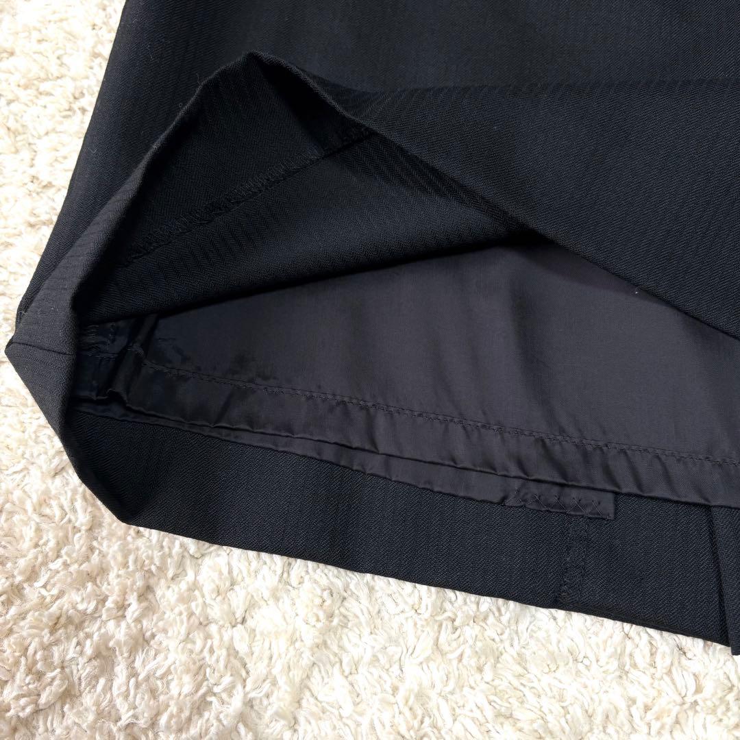 ユナイテッドアローズ スーツ3点セット パンツ ブラック ストライプ 40