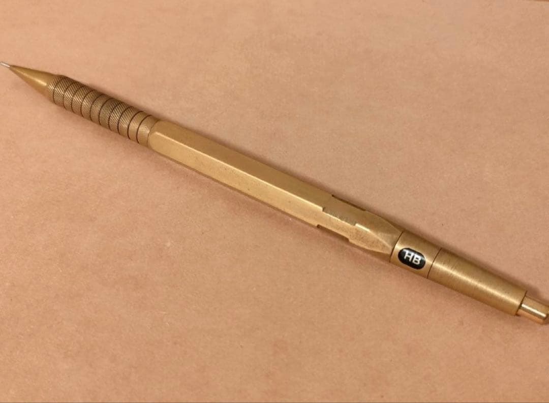 pg5 カスタム 真鍮製　シャープペンシル 野原工芸 ボナンペン 工房楔