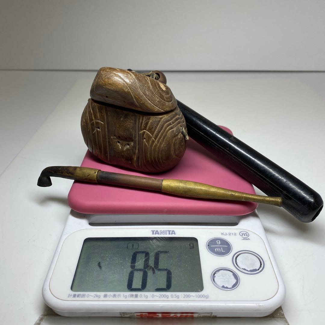 おたふく型 タバコ入 トンコツ 85g 東キ7-1206② タサオ