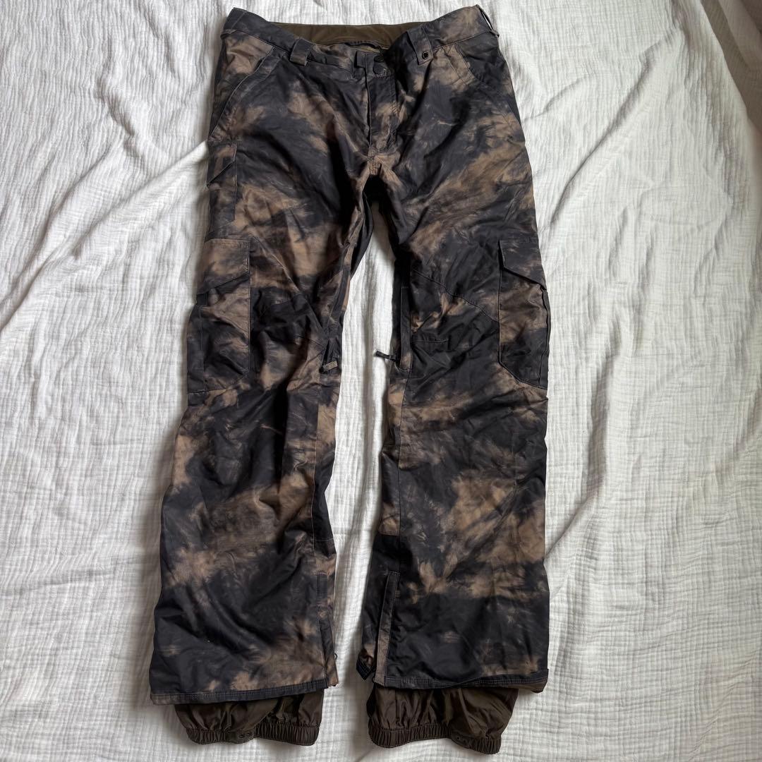 極美品☆ AG バートン アナログ カモフラ スノーボード ウェア セット