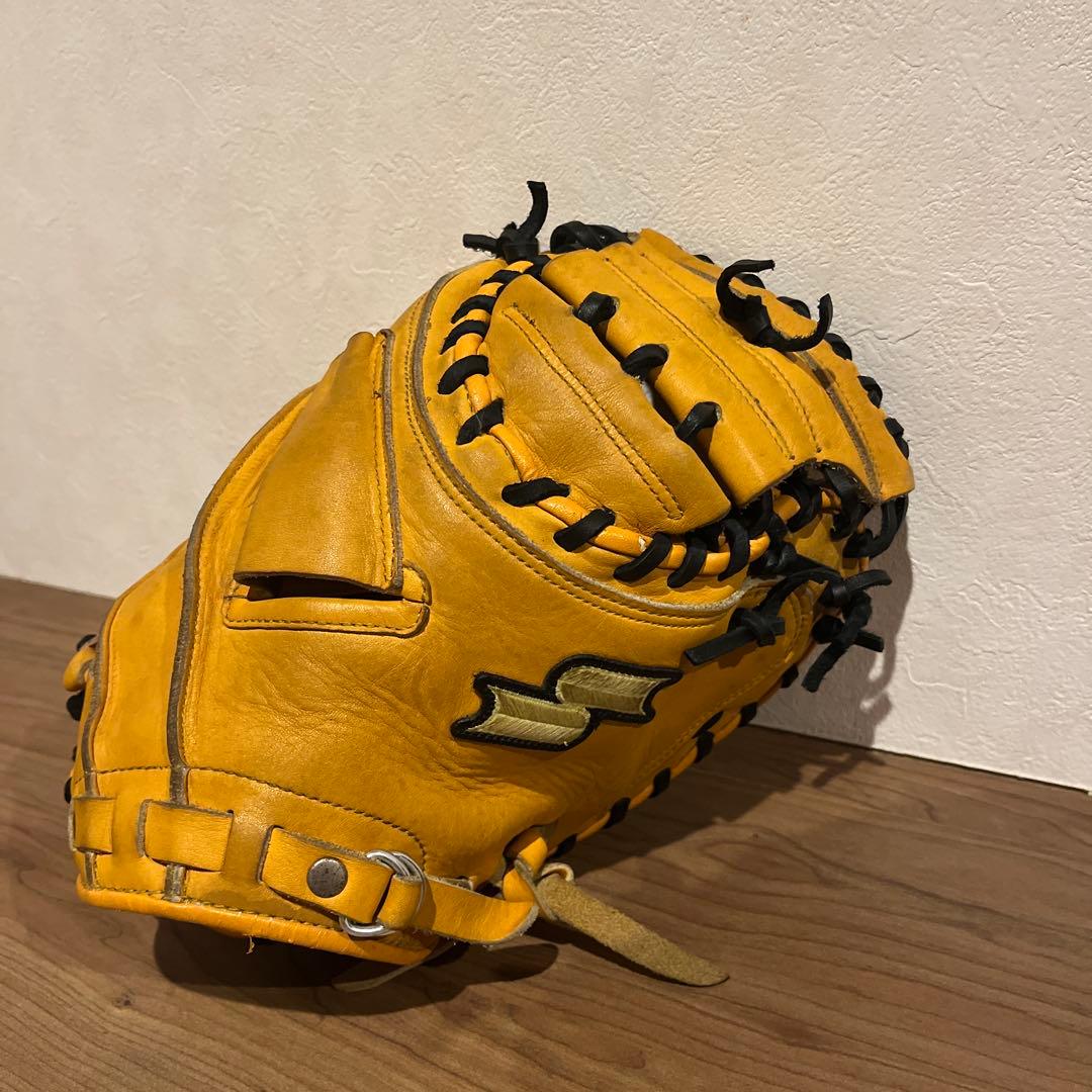 SSK軟式グローブ　イエロー