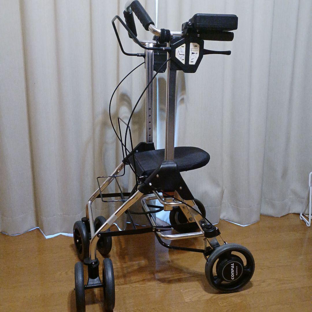 歩行器 テイコブリトルRF WAKO2 アームレスト 抑速ブレーキ