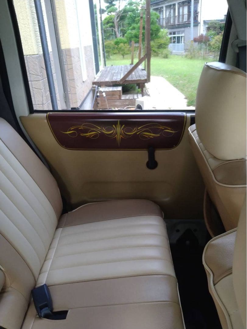 ブラウン内装トリムパネル 4点セット