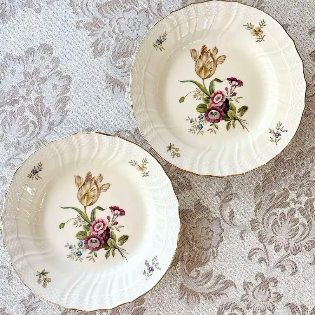 未使用❤️ヴィンテージ❤️ロイヤルコペンハーゲン❤️フリセンボー❤️皿　20センチ　ペア