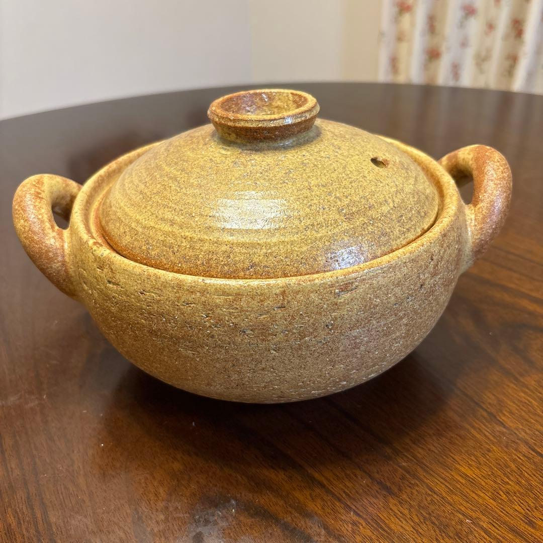 長谷園　味噌汁鍋　小