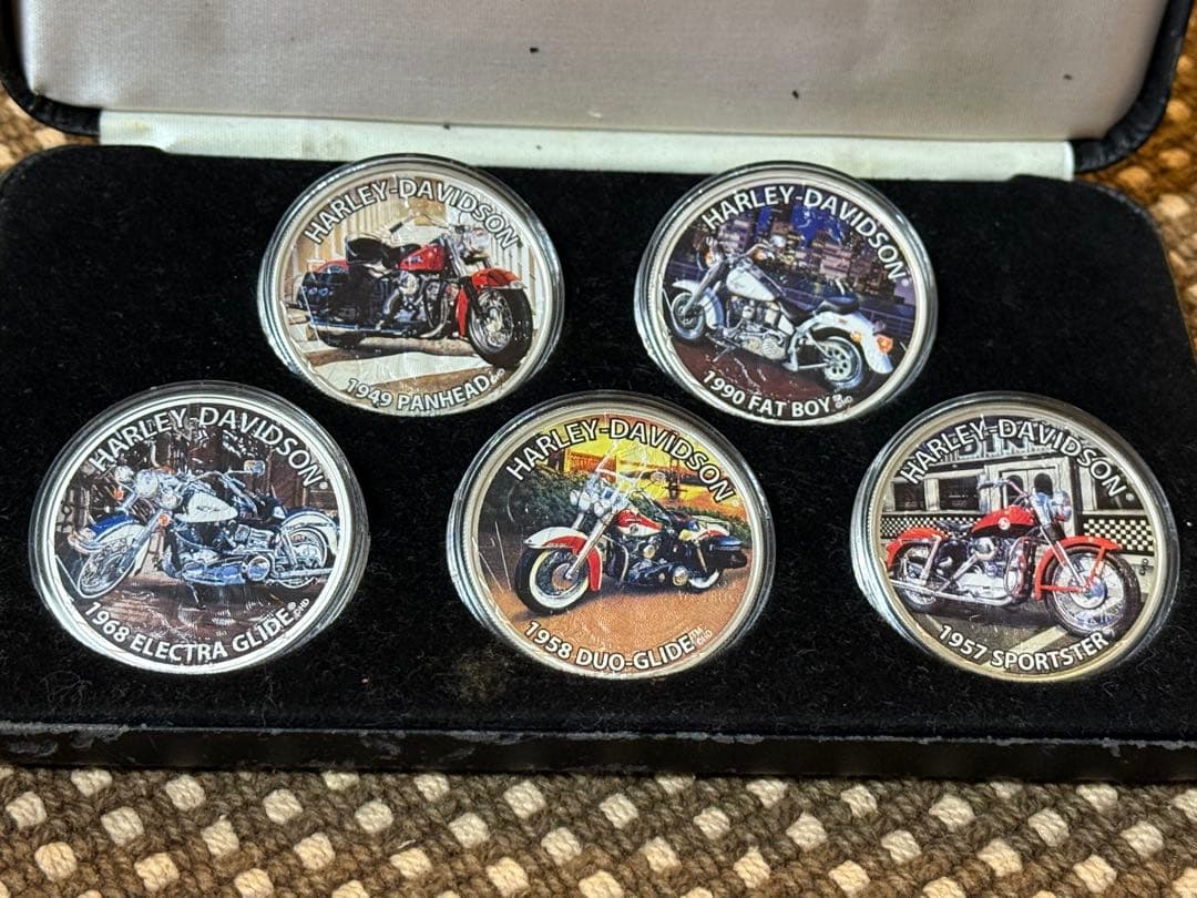 レア ハーレーコレクション イーグル1オンス銀貨5枚 純銀 ウォーキングリバティ