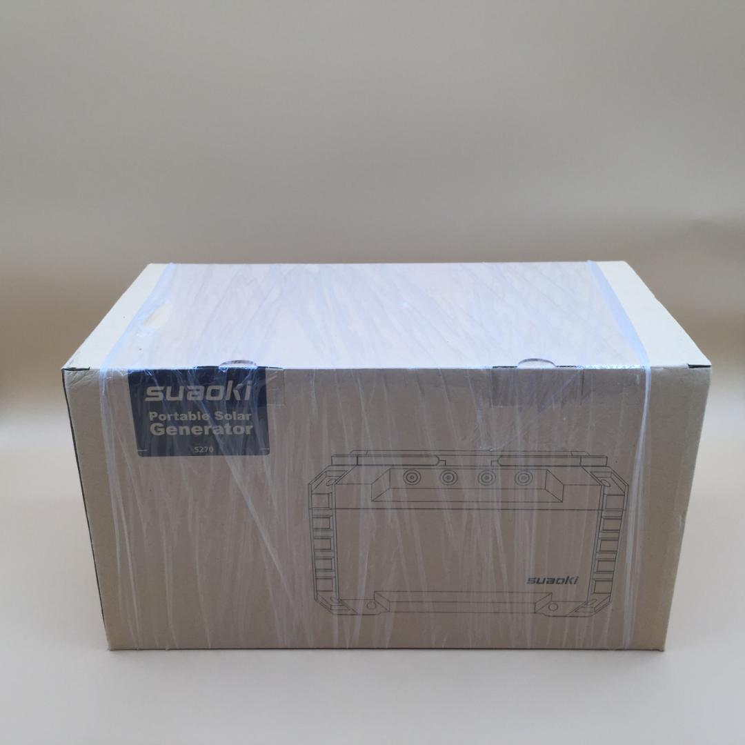 【新品未開封】suaoki ポータブルソーラー発電機 S270