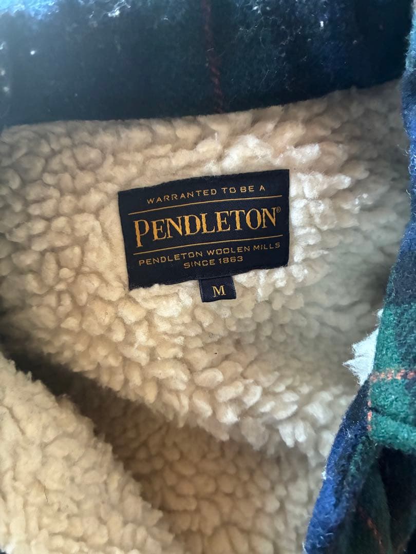 d*s様 ペンドルトン　ウールジャケット　CPOジャケット　チェック柄　グリーン