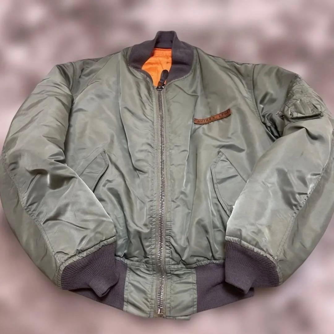 90s USA製　AVIREX ma-1 フライトジャケット　サイズ L