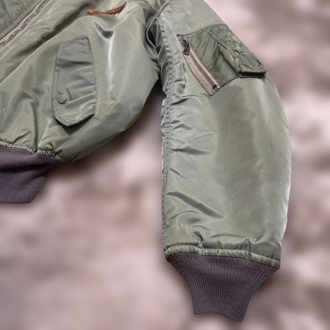 90s USA製　AVIREX ma-1 フライトジャケット　サイズ L