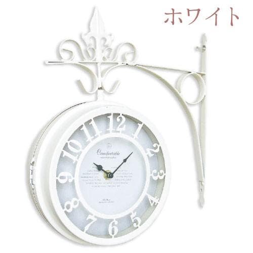 オールドストリートボスサイドクロック ホワイト