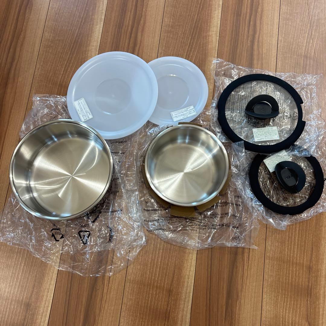 ステンレス鍋・フライパンセット