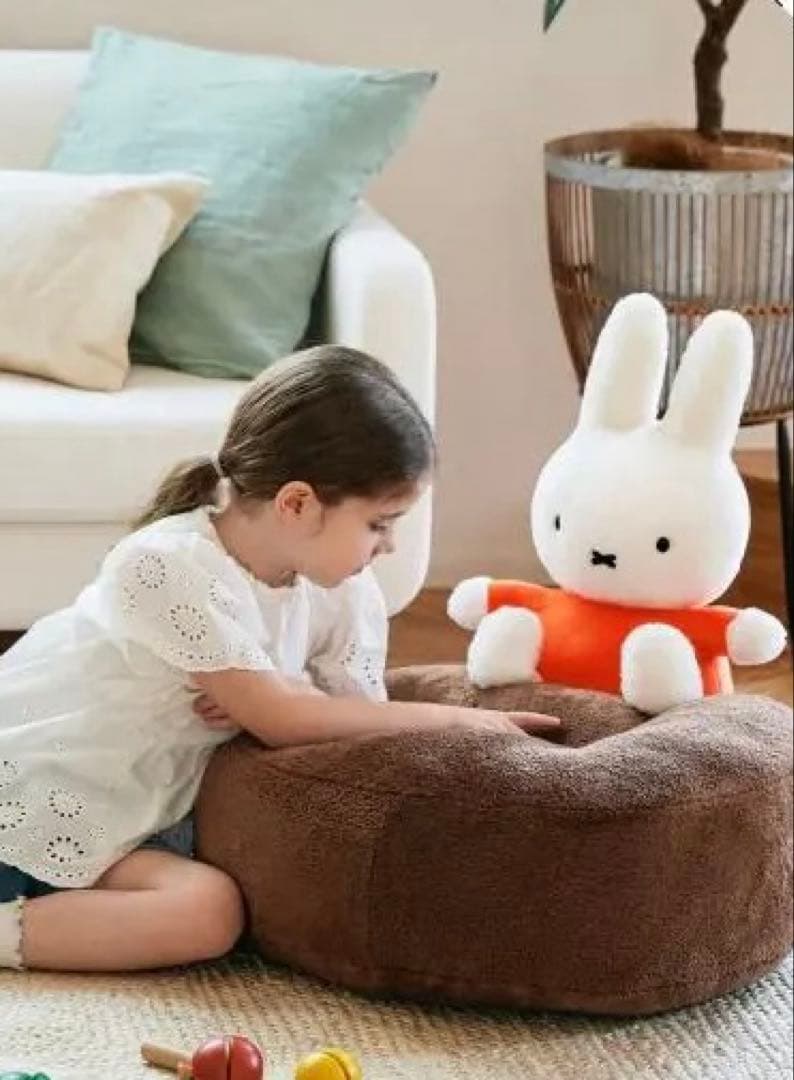 【新品未使用】StudioCLIP ミッフィー　座椅子クッション