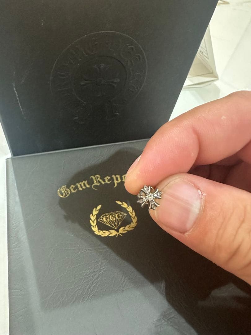 Chrome Hearts 花モチーフ ピアス(片耳用)