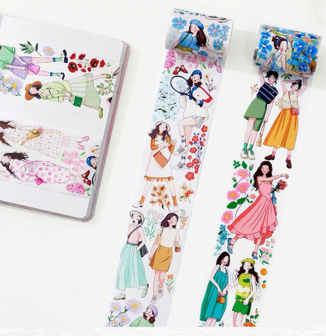 ⭐️SALE⭐️WT《一笔悠然》海外マスキングテープ　マステ 【1328】