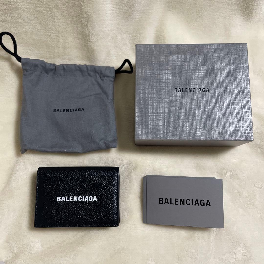 BALENCIAGA 財布 三つ折り ミニ財布 正規品 美品
