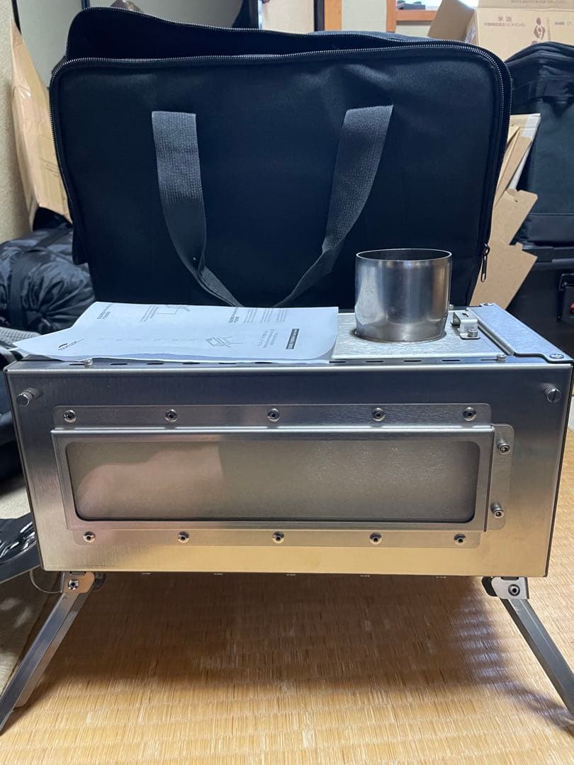 カジ soomloom DECO 薪ストーブ新品 未使用 煙突セット新品