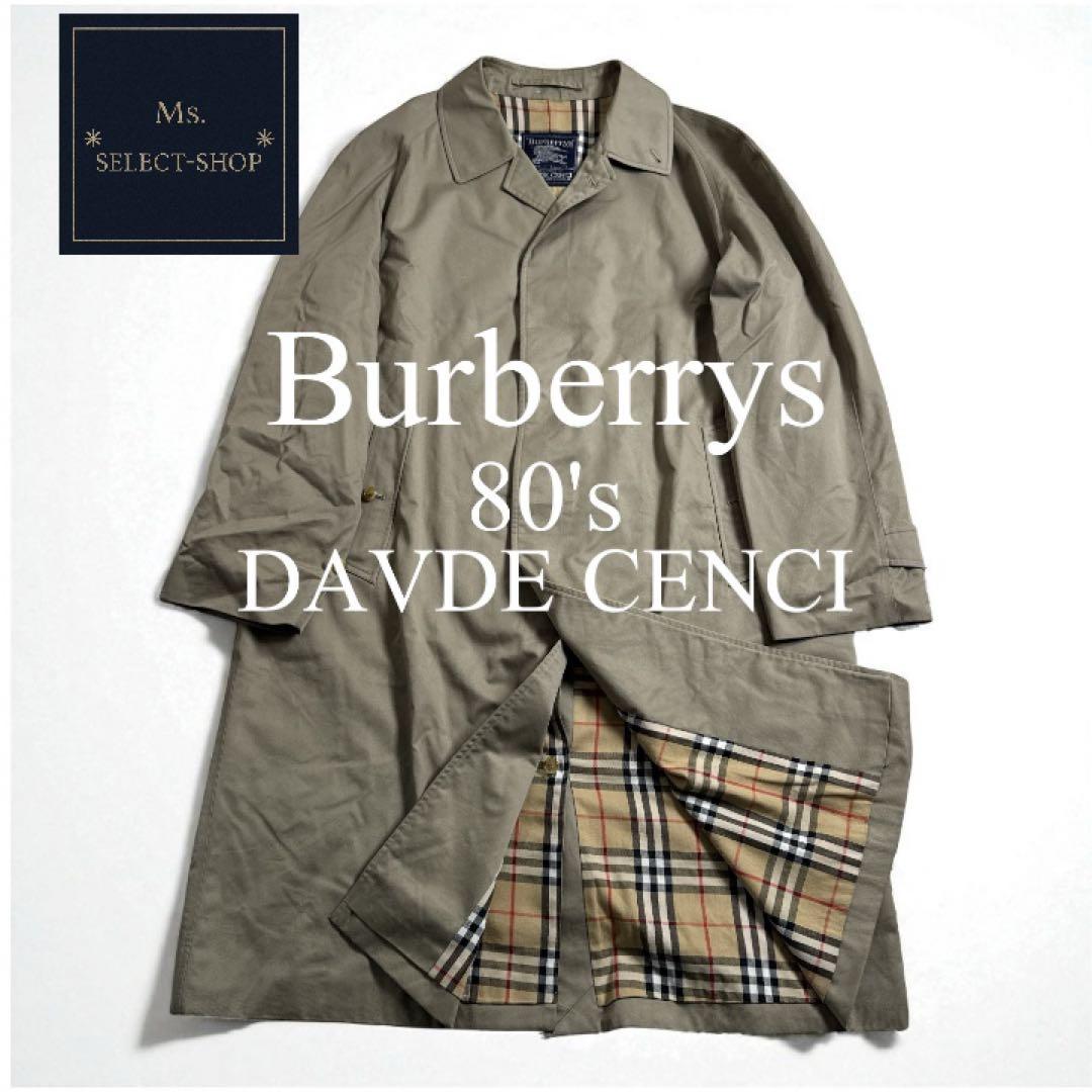 【極上】80s Burberrys バルマカンコート DAVDE CENCI別注