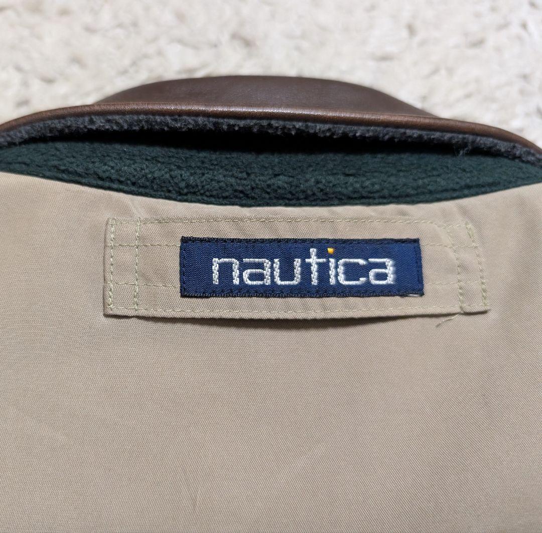 90s nautica ノーティカ リバーシブル スイングトップ ブルゾン Ｍ