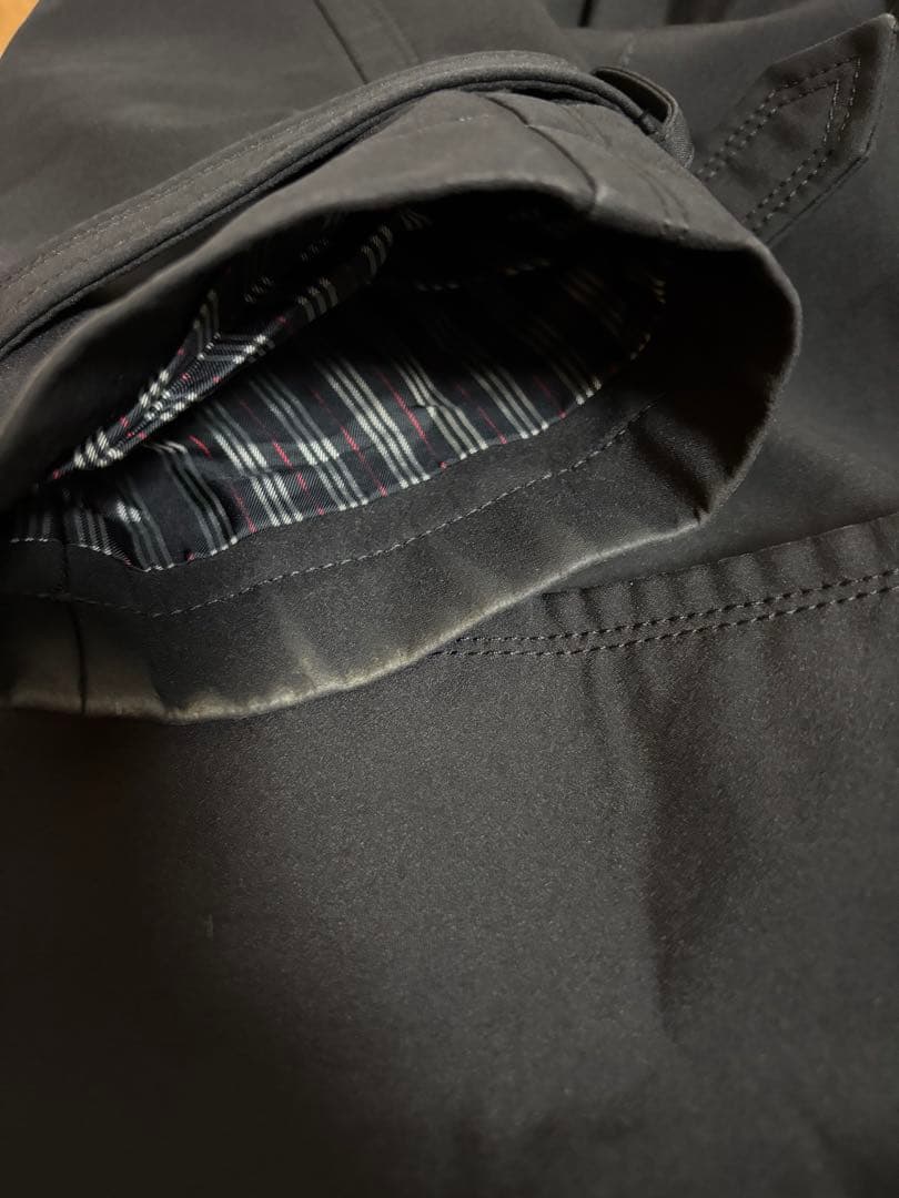 BURBERRY BLACK LABEL☆トレンチコート☆LL☆ブラック☆中古