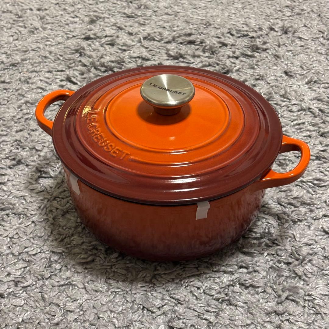 Le Creuset ホーロー鍋 20cm カイエン
