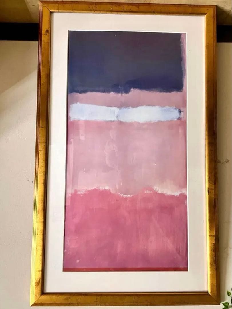 マーク・ロスコ 大型ポスター額装済み 103x62cm