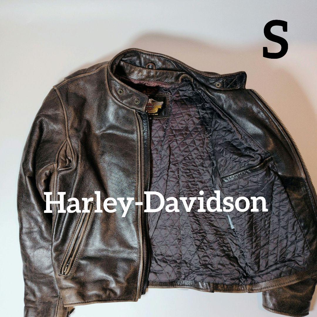 【激渋】Harley-Davidson レザージャケット ライダース 本革