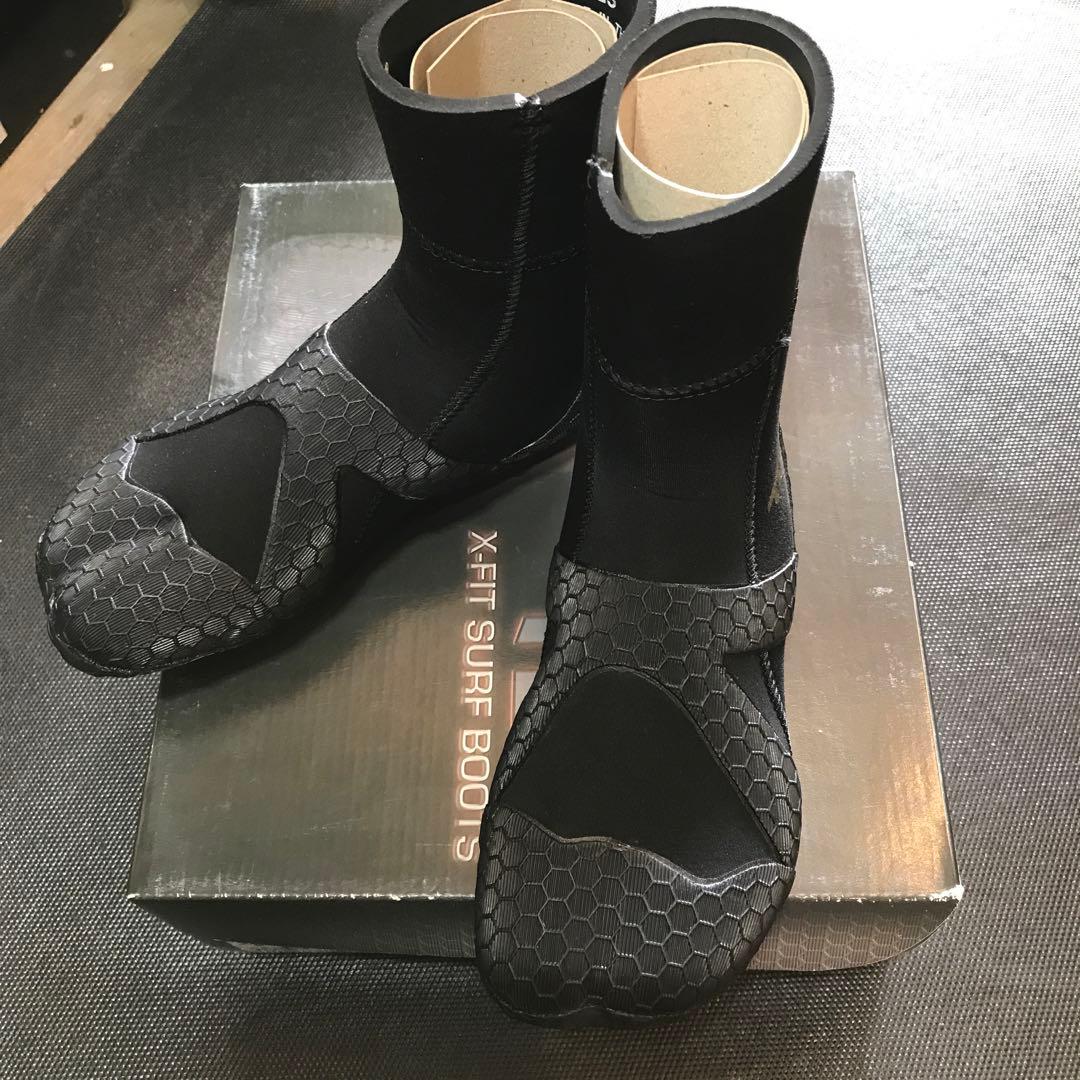 TLS サーフブーツ ブラック23cm5mm 箱なし発送定価¥11,000