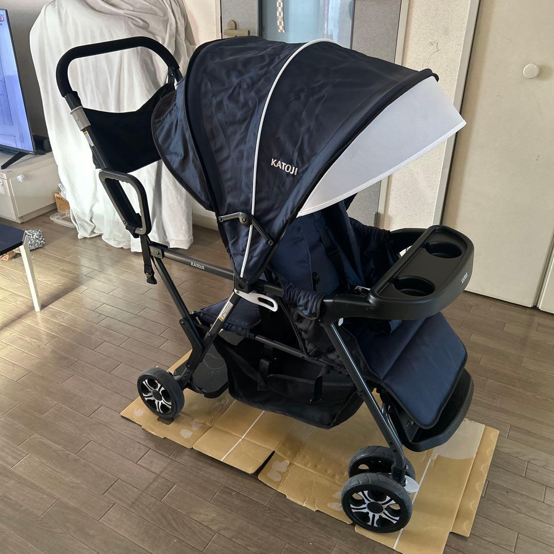 お値下げ！KATOJI ネイビー ベビーカー