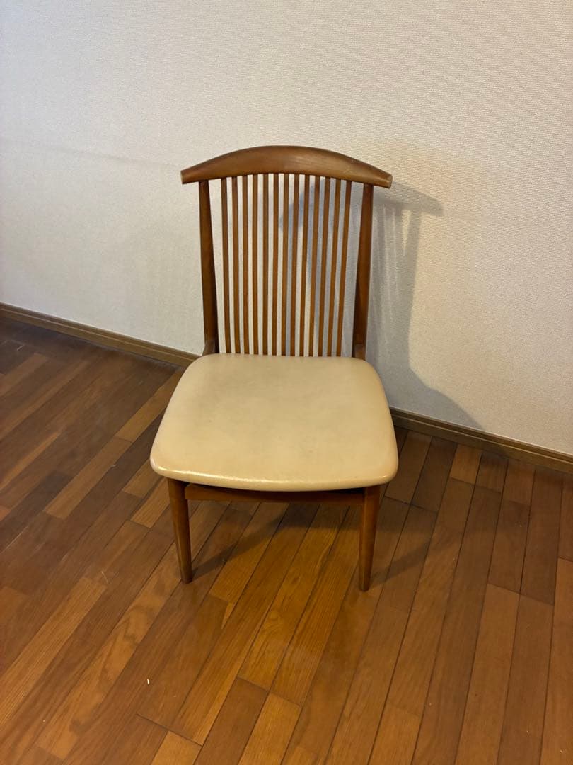 飛騨産業　ビンテージチェア　カリモク　北欧家具　レトロ　昭和　アンティーク家具