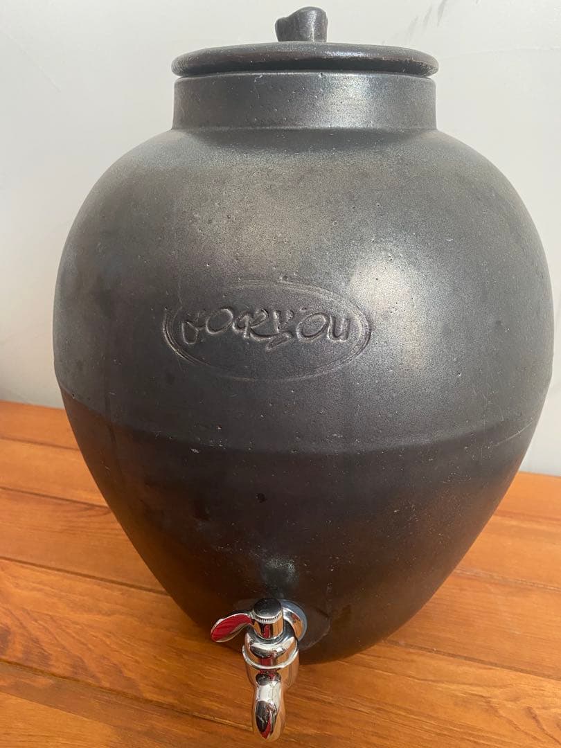 フォーユー　きららの石　素焼きの瓶13L 活水器