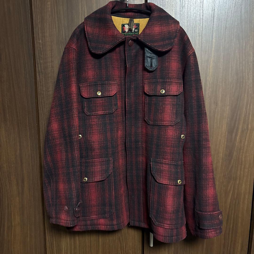 40s〜50s WoolRich バッファロー チェック マッキーノジャケット