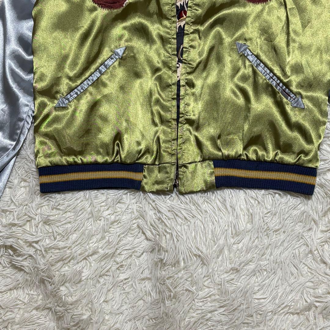 テーラー東洋 スカジャン サイズL 04年製 中綿無し ファスナー不良