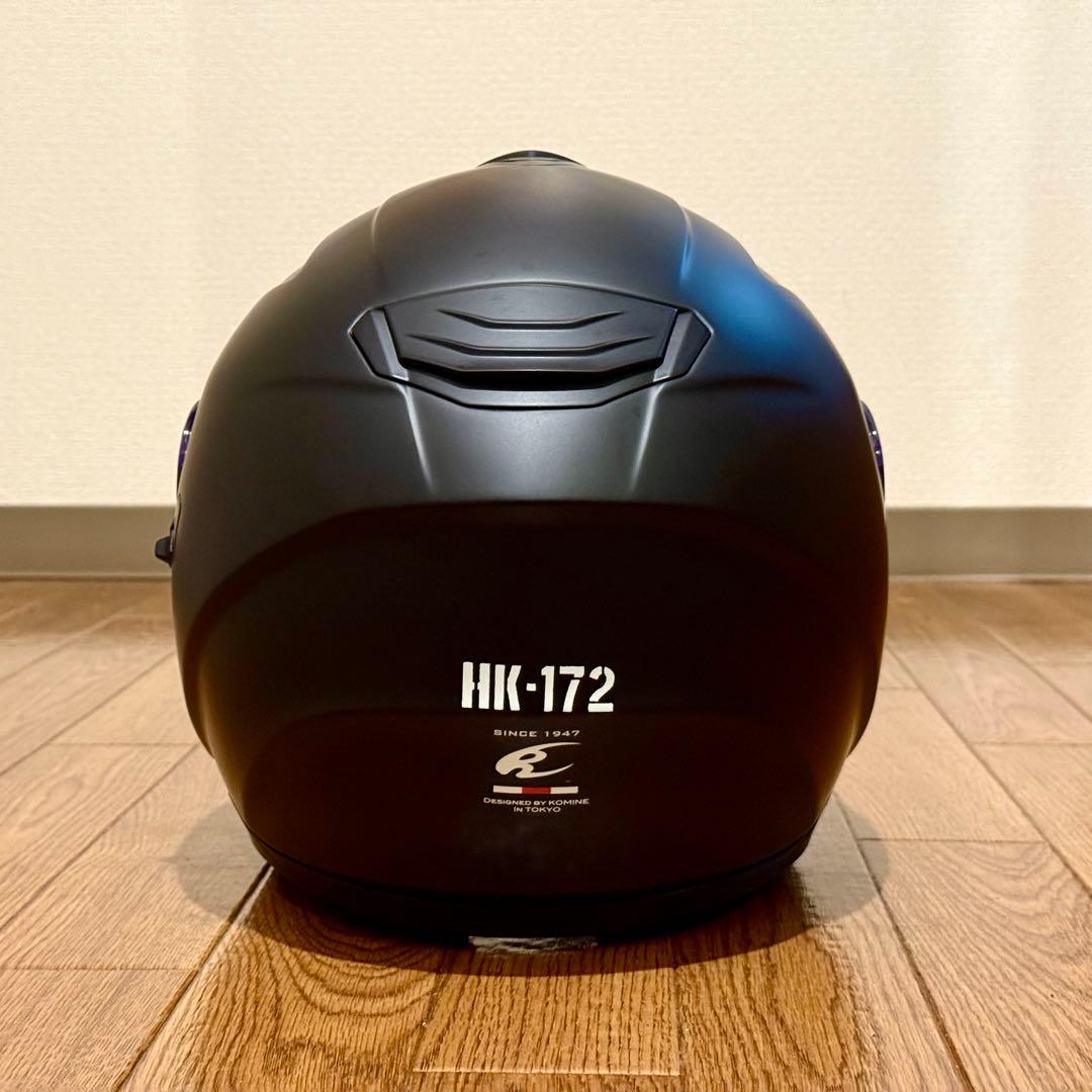 KOMINE ジェットヘルメット HK-172 マットブラック